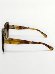 Světle hnědá - Laura Ashley Oversized Square Sunglasses - Obrázek 4 z 5