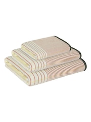 Mapoesie Yellow Echo Cotton 650gsm Jacquard Towel - Image 2 of 3