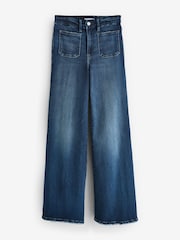 Jeans palazzo Good American Soft Tech a vita alta - Immagine 6 di 6
