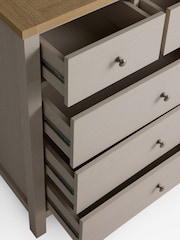 Stone Malvern 10 Drawer Chest of Drawers - Image 8 of 8