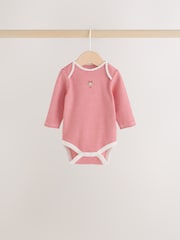 אדום/לבן - Long Sleeve Christmas Bodysuits 3 Pack - תמונה 3 מתוך 11