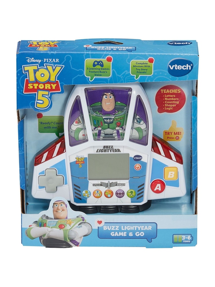 V-Tech Toy Story 5 Buzz Lightyear Game & Go - Image 3 of 3 V-Tech Toy Story 5 Buzz Lightyear Game & Go - Image 3 of 3