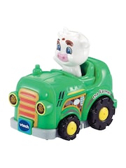 V-Tech Toot-Toot Drivers® Colin Cow the Farmer Toy Car - Image 1 of 3