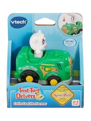 V-Tech Toot-Toot Drivers® Colin Cow the Farmer Toy Car - Image 3 of 3