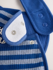 Blue Little Brother Baby Bibs 2 Pack - Image 4 of 5