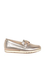 Gabor Gold Baby Low Wedge Heel Shoes - Image 1 of 5