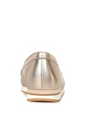 Gabor Gold Baby Low Wedge Heel Shoes - Image 5 of 5