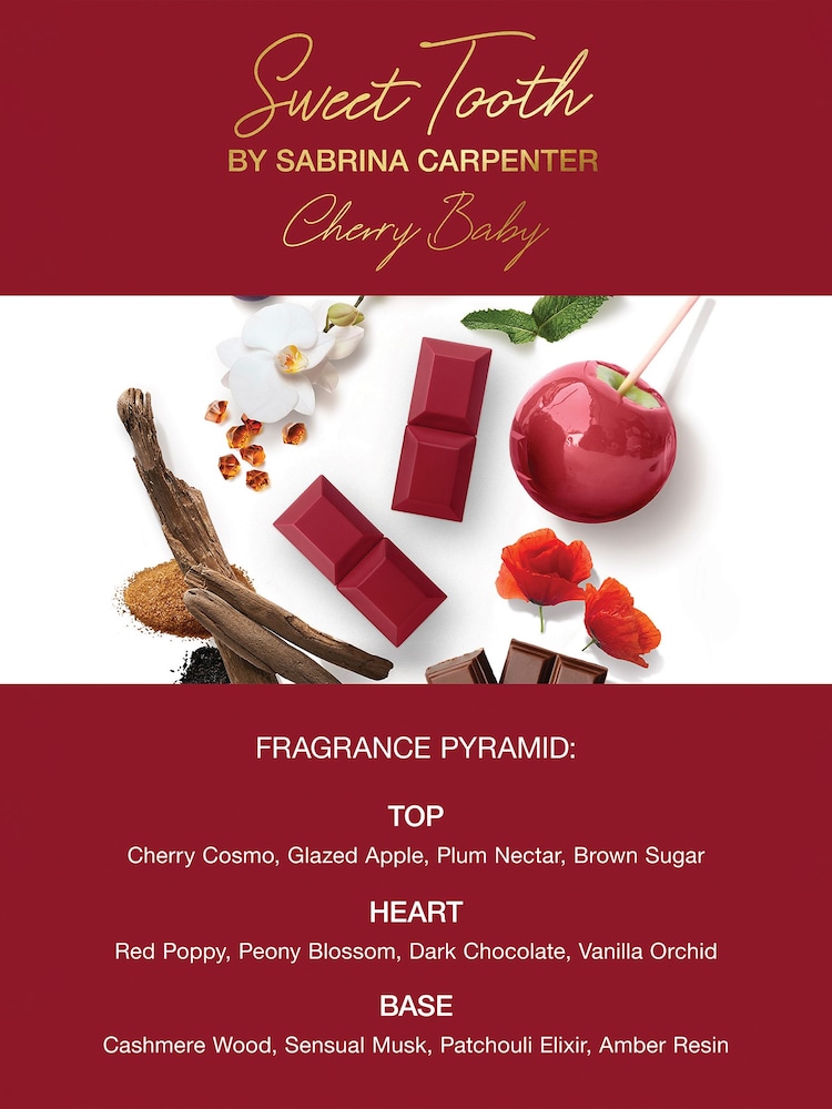 Sabrina Carpenter Cherry Baby Bite Size Eau de Parfum 10ml - Image 5 of 5
