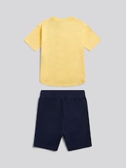 U.S. Polo Assn. Print T-Shirt & Jersey Shorts Set - Imagen 2 de 3
