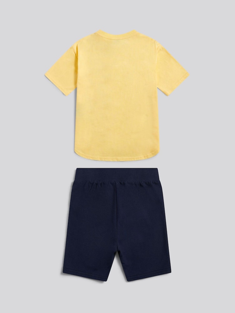 U.S. Polo Assn. Print T-Shirt & Jersey Shorts Set - Imagen 2 de 3