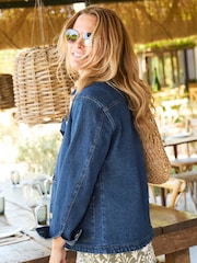 Cotton Traders Blue Denim Cargo Jacket - Image 2 of 3