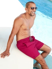 Cotton Traders Red Swim Shorts - Image 4 of 4