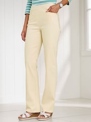 Cotton Traders Nude Premium Pull-On Twill Straight Leg Jeans - Image 2 of 2