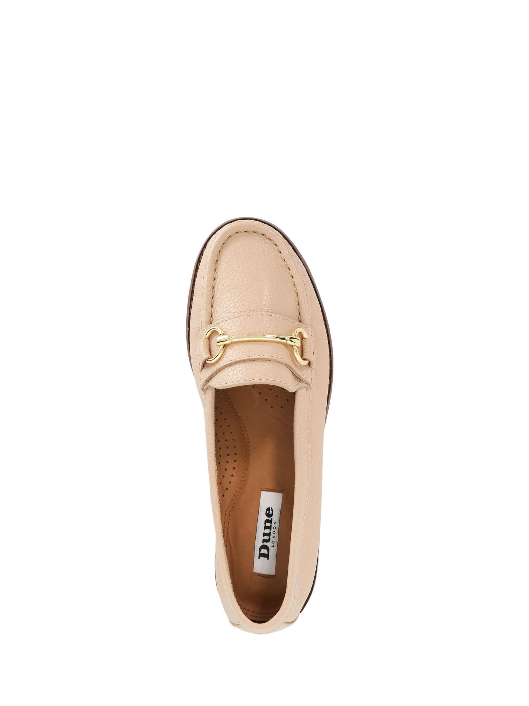 Buy Dune London Pink Wide Fit Glenny Loafers from the Next UK