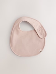 Neutral Bunny Baby Bibs 5 Pack - Image 3 of 8