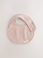Neutral Bunny Baby Bibs 5 Pack - Image 5 of 8