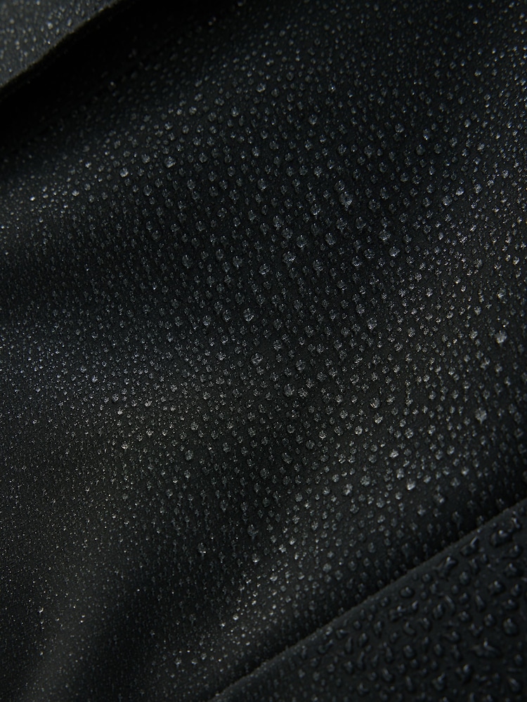 Green Showerproof Four Pocket Hooded Coat - Image 11 of 11