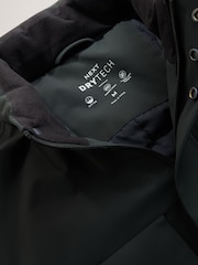 Green Showerproof Four Pocket Hooded Coat - Image 7 of 11