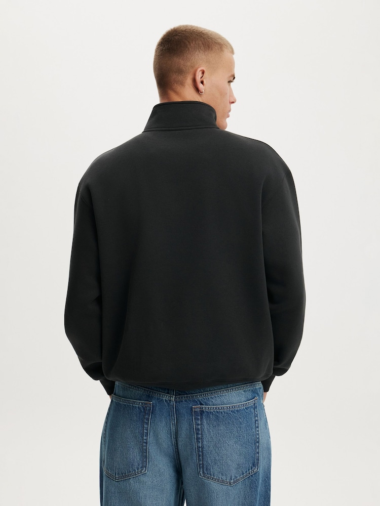 Cotton On 1/4 Zip Fleece - Imaginea 4 din 4