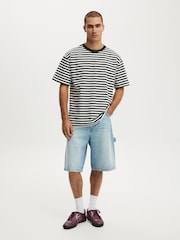 أسود - تيشرت واسع من Cotton On - Image 3 of 4