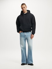 Cotton On Washed Black Box Fit Hoodie - Image 2 of 7