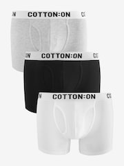Cotton On White Trunks 3 Pack - Image 1 of 8