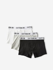 Cotton On White Trunks 3 Pack - Image 2 of 8
