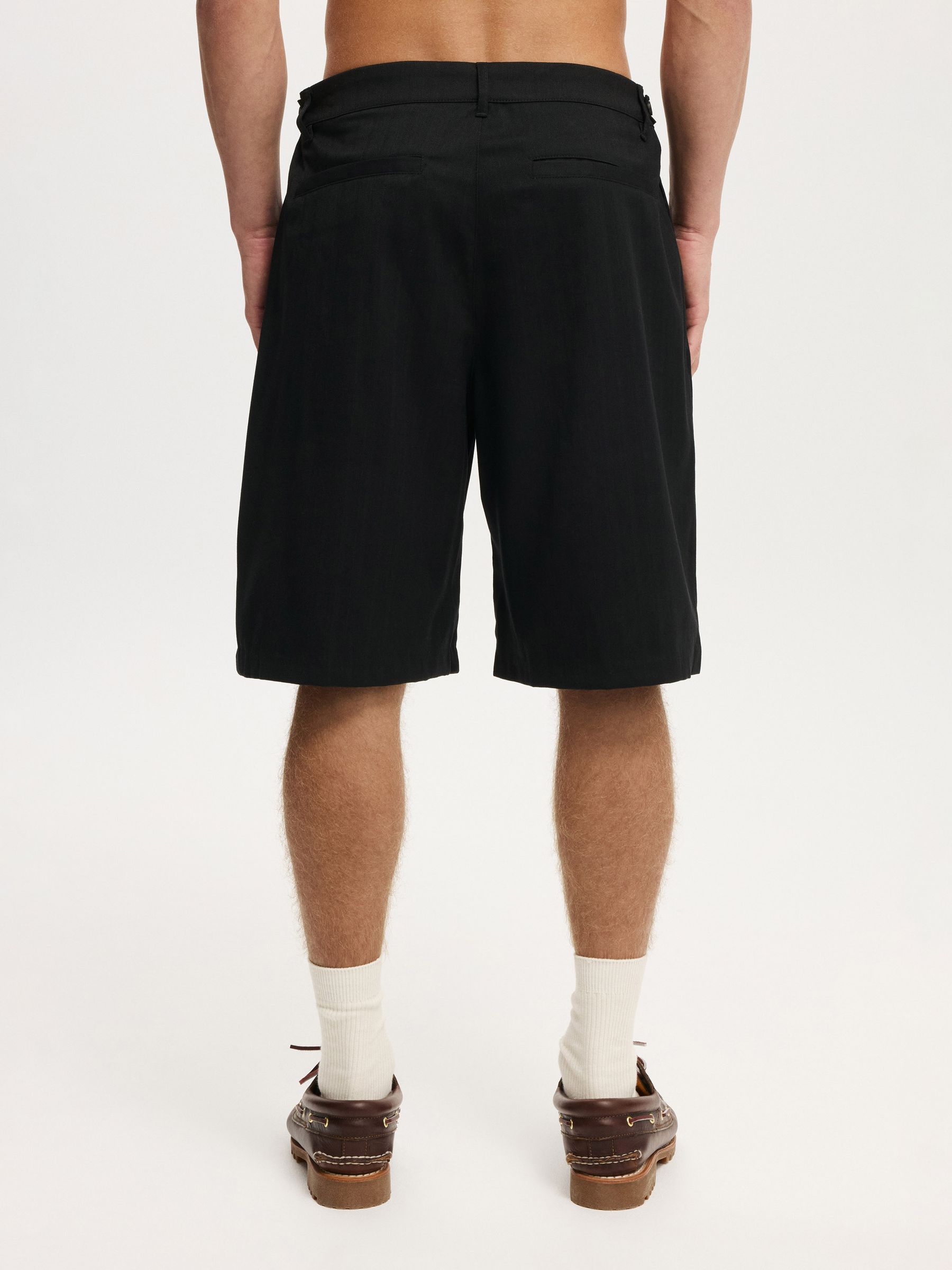Buy Cotton On Black Super Baggy Pleated Shorts from Next USA