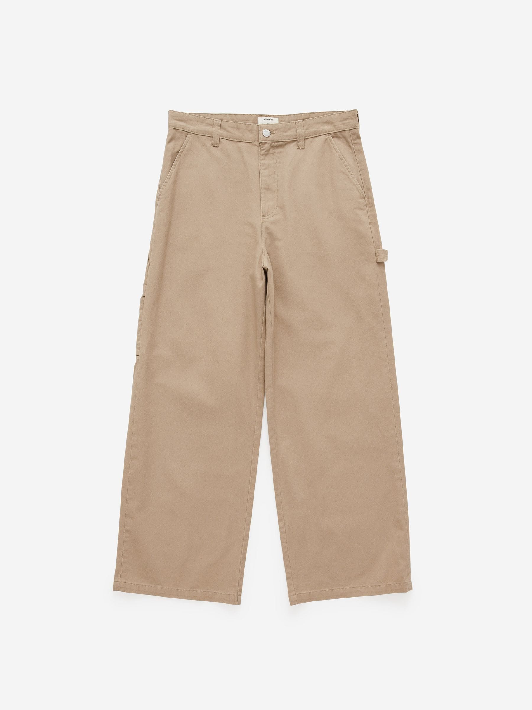 Buy Cotton On Camel Super Baggy Worker Trousers from Next USA