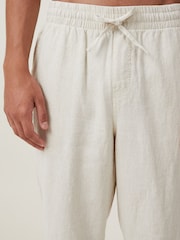 Cotton On Natural Linen Trousers - Image 3 of 8