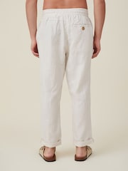 Cotton On Natural Linen Trousers - Image 7 of 8
