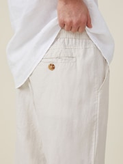 Cotton On Natural Linen Trousers - Image 8 of 8