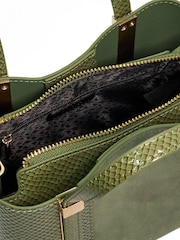 Dune London Black Dinkydorry Tote Bag - Image 5 of 5