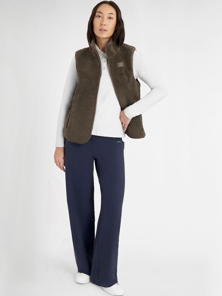 Calvin Klein Golf Eira Bonded Fleece Gilet - រូបភាព 2 នៃ 9