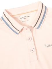 Calvin Klein Golf Pink Lumi Polo Shirt - Image 7 of 8