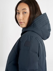 Calvin Klein Golf Blue Olivia Down Puffer Jacket - Image 4 of 10