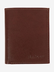 Barbour® Brown Colwell Leather Billfold Wallet - Image 1 of 5