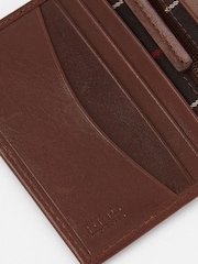 Barbour® Brown Colwell Leather Billfold Wallet - Image 4 of 5