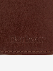 Barbour® Brown Colwell Leather Billfold Wallet - Image 5 of 5