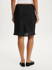 Cotton On Black Layla Midi Slip Skirt - Image 5 of 5