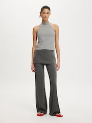Cotton On Grey Honey Skant Trousers - Image 1 of 5