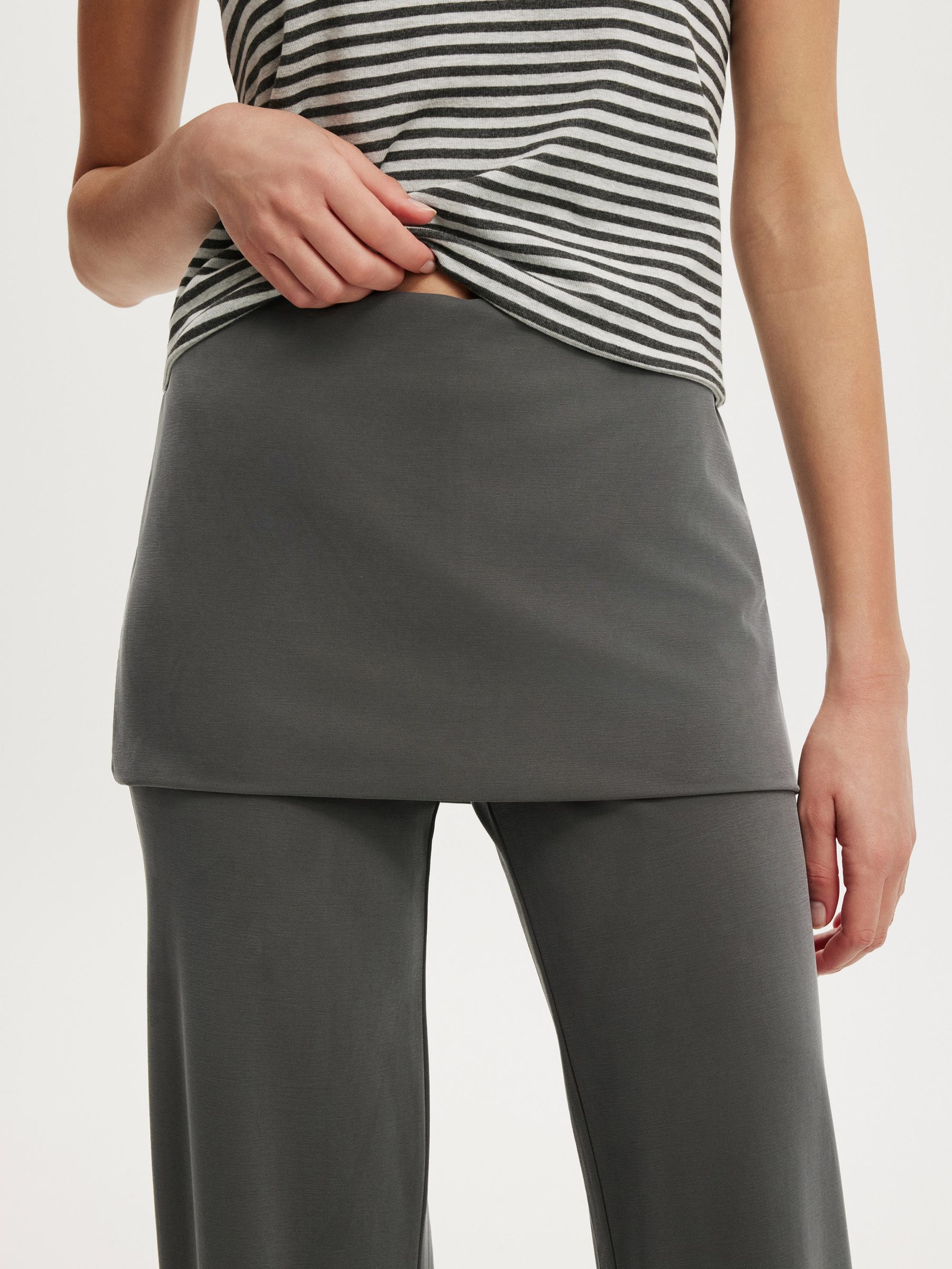 Buy Cotton On Grey Honey Over Skirt Trousers from Next USA