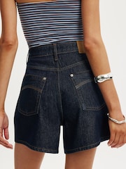 Cotton On Blue High 90 S Denim Shorts - Image 4 of 8