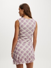 Cotton On Purple Molly Mini Dress - Image 2 of 4