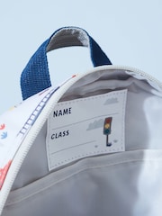 Personalised Transport Print Medium Backpack by My 1st Years - Image 3 of 4