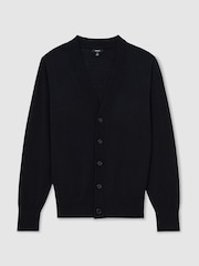 Reiss Ashcroft Merino Wool V-Neck Cardigan - Slika 2 od 7