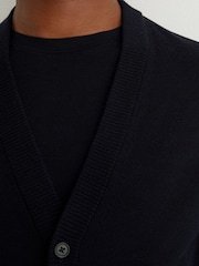 Reiss Ashcroft Merino Wool V-Neck Cardigan - Slika 6 od 7