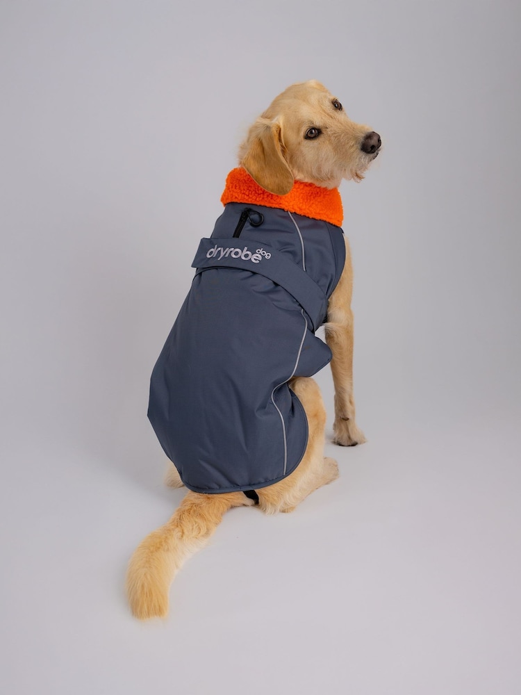 dryrobe Orange Dog Jacket - Image 2 of 7 dryrobe Orange Dog Jacket - Image 2 of 7
