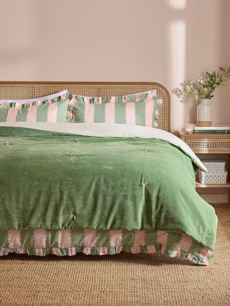 Wylder Edie Cotton Velvet Bedspread - Изображение 1 5