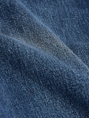 Dark Blue Stovepipe Straight Leg Jeans - Image 2 of 5